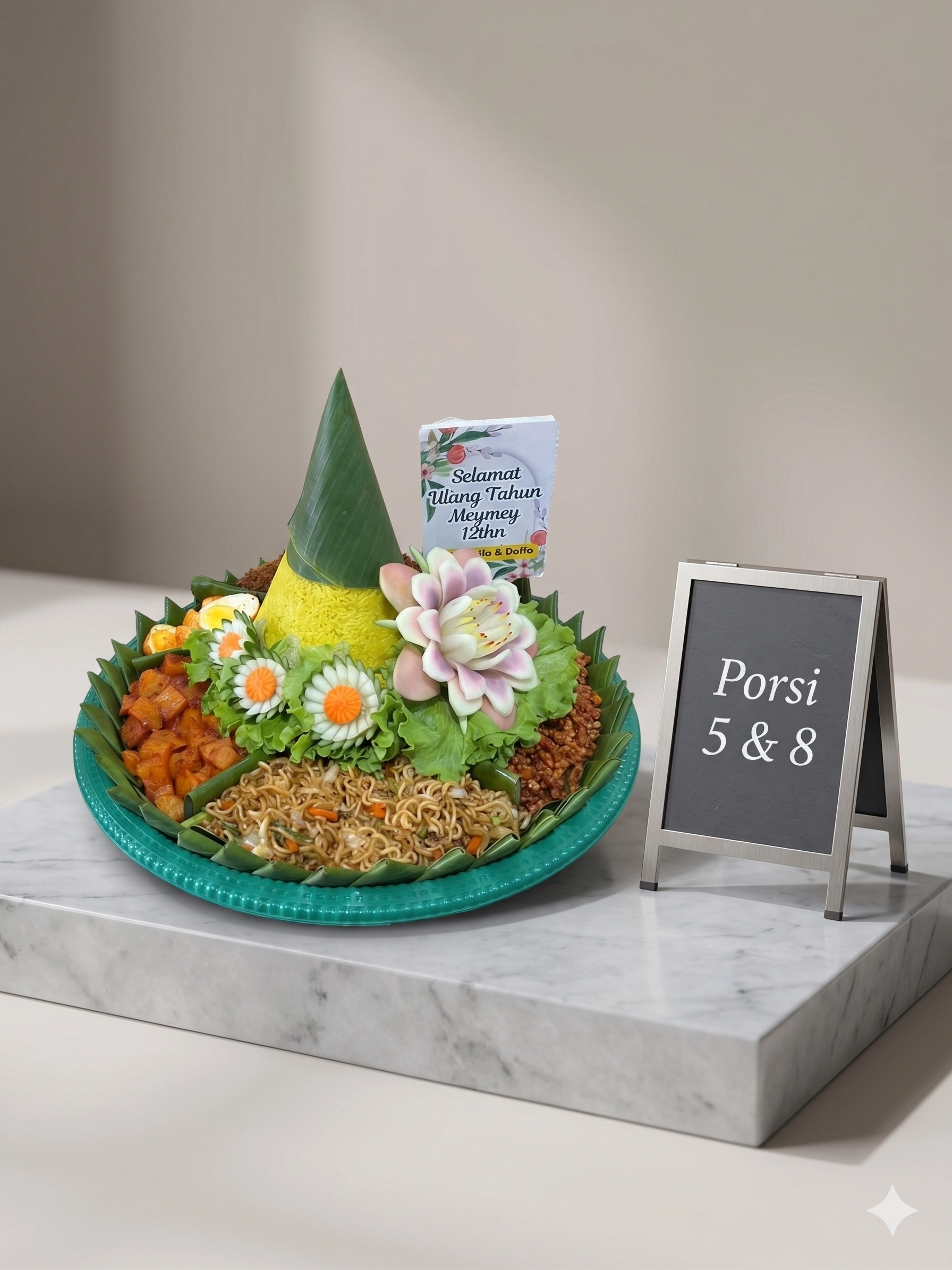 Tumpeng reguler, foto 1